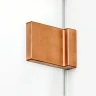 Шторка для ванны New Trendy AVEXA Copper brushed x100 EXK-3807