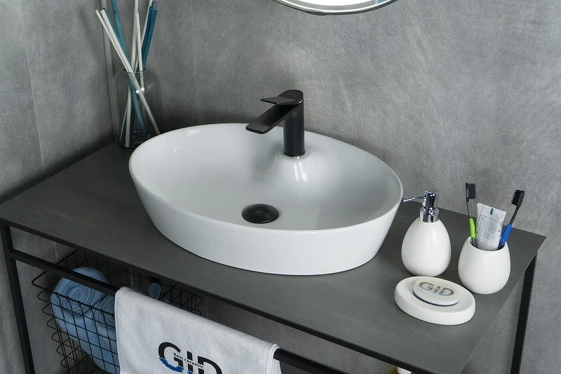 Раковина Gid Lago 55 N9436 51150 цвет Белый