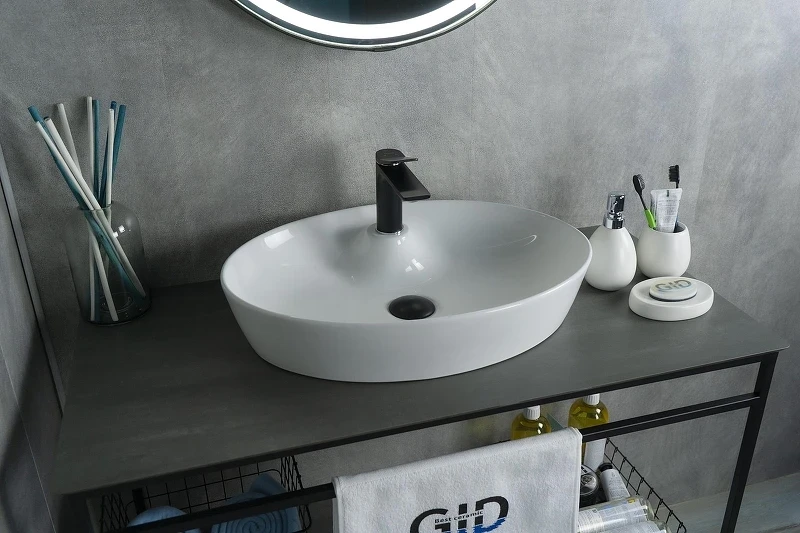 Раковина Gid Lago 55 N9436 51150 цвет Белый