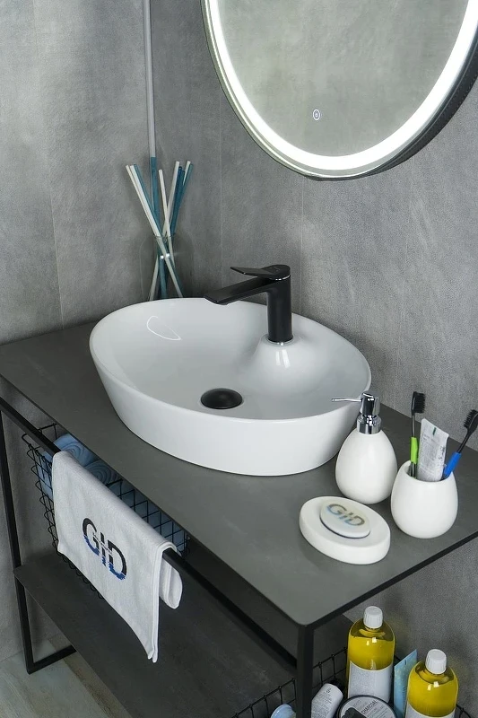 Раковина Gid Lago 55 N9436 51150 цвет Белый
