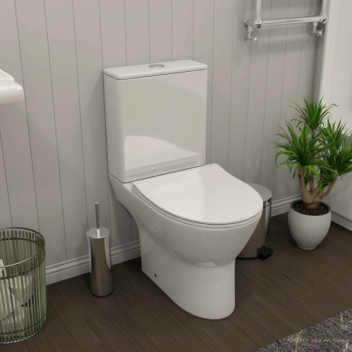 Унитаз компакт Maretti Ritta RI10NBM58-844 с бачком и сиденьем Микролифт фарфор напольный