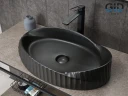 Раковина-чаша Gid Creativo 60 Bm888 53358 цвет Черный матовый