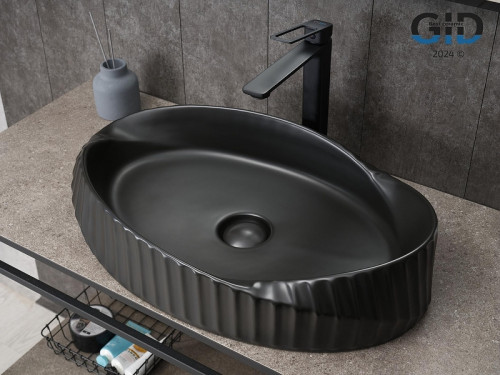 Раковина-чаша Gid Creativo 60 Bm888 53358 цвет Черный матовый