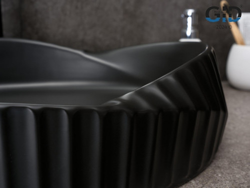 Раковина-чаша Gid Creativo 60 Bm888 53358 цвет Черный матовый