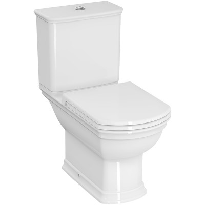 Унитаз компакт Vitra Serenada 9722B003-7203 с бачком и сиденьем Микролифт фарфор напольный