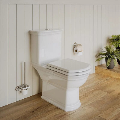 Унитаз компакт Vitra Serenada 9722B003-7203 с бачком и сиденьем Микролифт фарфор напольный