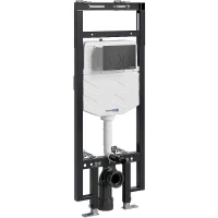 Инсталляция WasserKRAFT Dinkel 58TLT.010.ME.MB02 для унитаза с Черной матовой клавишей смыва