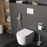 Инсталляция WasserKRAFT Dinkel 58TLT.010.ME.MB02 для унитаза с Черной матовой клавишей смыва