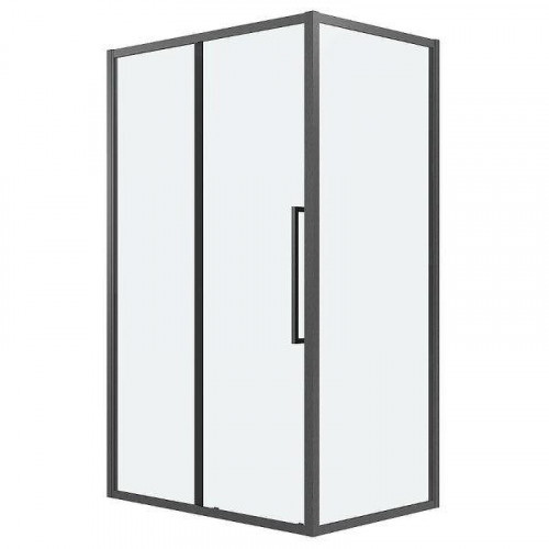 Душевой уголок Grossman Cosmo 120x100 120.K33.02.1210.42.00 профиль Графит сатин стекло прозрачное