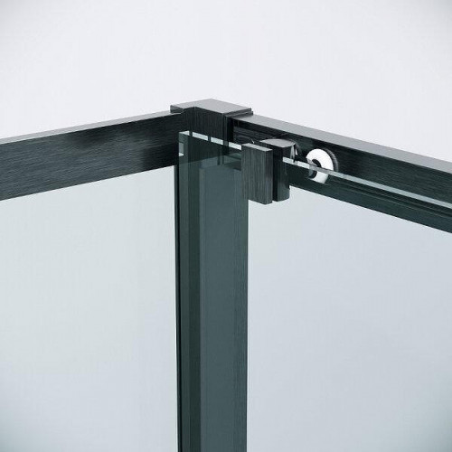 Душевой уголок Grossman Cosmo 120x100 120.K33.02.1210.42.00 профиль Графит сатин стекло прозрачное