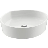 Раковина-чаша Ravak Moon 3 46 XJN01300004 Белая искусственный камень (литьевой мрамор) накладная
