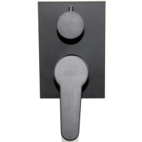 Смеситель для душа Webert Sax Evolution SE880601560 Черный матовый встраиваемый