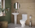 Унитаз компакт Jika Lyra Plus 8263860002429 цвет Белый с бачком без сиденья