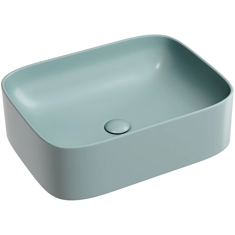 Раковина-чаша Ceramicanova Element 51 CN6052MLG Зеленая матовая фарфор накладная