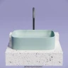 Раковина-чаша Ceramicanova Element 51 CN6052MLG Зеленая матовая фарфор накладная