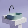 Раковина-чаша Ceramicanova Element 51 CN6052MLG Зеленая матовая фарфор накладная