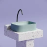 Раковина-чаша Ceramicanova Element 51 CN6052MLG Зеленая матовая фарфор накладная