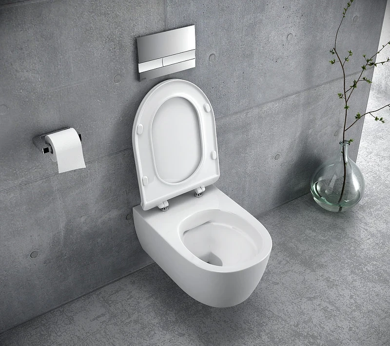 Унитаз Excellent Doto Pure Rim 54 CEEX.1404.545.WH подвесной с сиденьем Микролифт фаянс подвесной