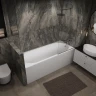 Акриловая ванна 1MarKa Vesper 180x70 01весп1870 цвет Белый