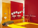 Декоративный элемент для зеркала Laufen Florakids 4.6161.1.003.472.1 Зеленый