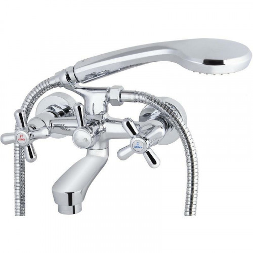 Смеситель для ванны Kaiser Carlson 11044 Хром латунь на стену