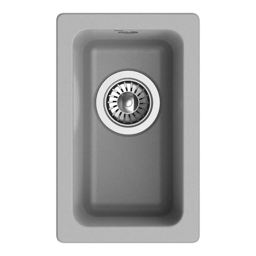 Кухонная мойка Rivelato Berkana BK-25 grigio metallizzato цвет Серый металлик