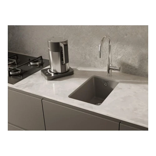 Кухонная мойка Rivelato Berkana BK-25 grigio metallizzato цвет Серый металлик