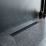 Душевой лоток AM.PM MasterFlow 60 W01SC-P11-060-01BM с Черной матовой решеткой Cut Gradient