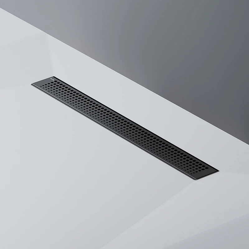 Душевой лоток AM.PM MasterFlow 60 W01SC-P11-060-01BM с Черной матовой решеткой Cut Gradient