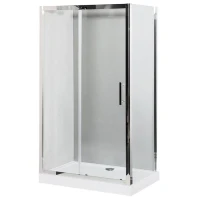Душевой уголок Aquanet Delta NPE1131 150x80 профиль Хром, стекло прозрачное