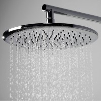 Верхний душ WasserKRAFT A030 Хром пластик на потолок