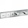 Смеситель для душа Hansgrohe RainSelect 15380000 с термостатом Хром латунь встраиваемый