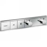 Смеситель для душа Hansgrohe RainSelect 15380000 с термостатом Хром латунь встраиваемый