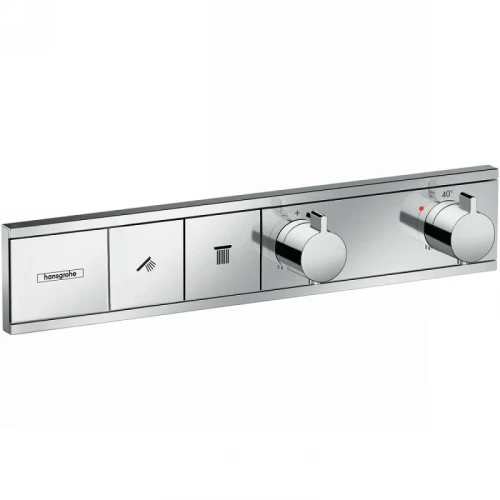 Смеситель для душа Hansgrohe RainSelect 15380000 с термостатом Хром латунь встраиваемый