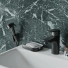 Смеситель для раковины Paini Viva Style P4YO205/574 с гигиеническим душем Черный матовый