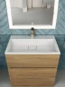 Раковина Uperwood Barsa 70 2911020345 цвет Белый глянцевый