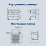 Тумба с раковиной Aquanet Nova Lite 2.0 60 348189 подвесная цвет Дуб рустикальный