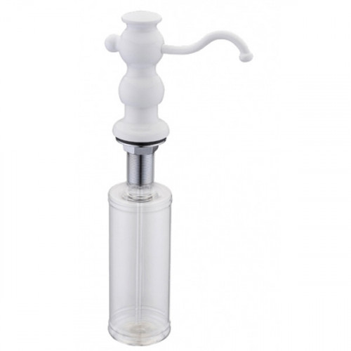 Дозатор для жидкого мыла ZorG ZR-25 WHITE Белый