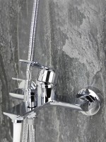 Смеситель для ванны Viko V-7702 Хром латунь на стену