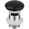 Донный клапан Bronze de Luxe 1001/1B click-clack Черный