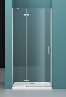 Душевая дверь BelBagno Kraft 90 KRAFT-B-12-60/30-C-Cr-L профиль Хром стекло прозрачное