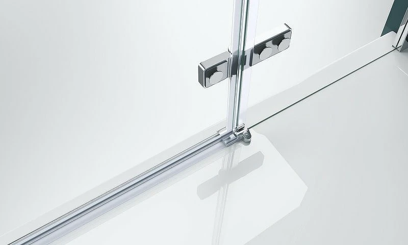 Душевая дверь BelBagno Kraft 90 KRAFT-B-12-60/30-C-Cr-L профиль Хром стекло прозрачное