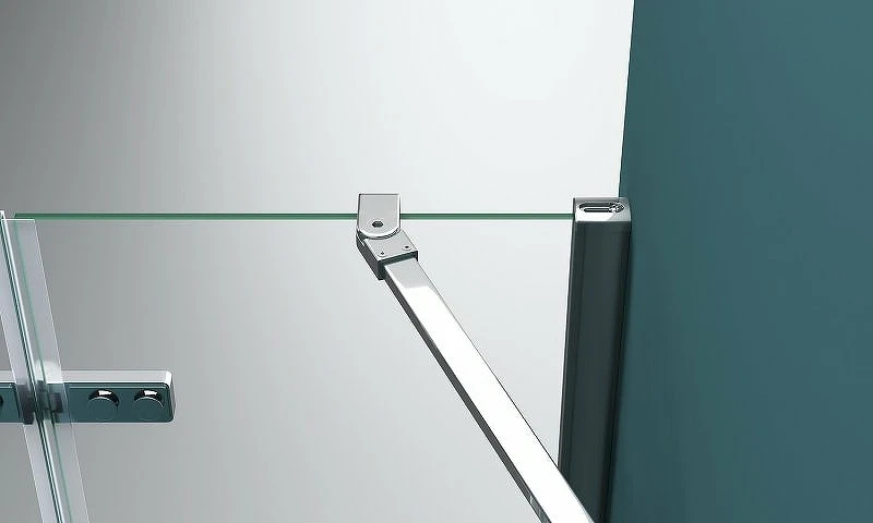Душевая дверь BelBagno Kraft 90 KRAFT-B-12-60/30-C-Cr-L профиль Хром стекло прозрачное