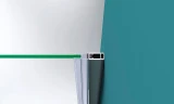 Душевая дверь BelBagno Kraft 90 KRAFT-B-12-60/30-C-Cr-L профиль Хром стекло прозрачное