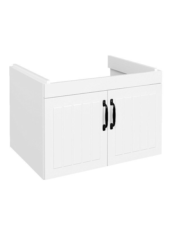 Тумба с раковиной DIWO Сочи 60 подвесная цвет Белый