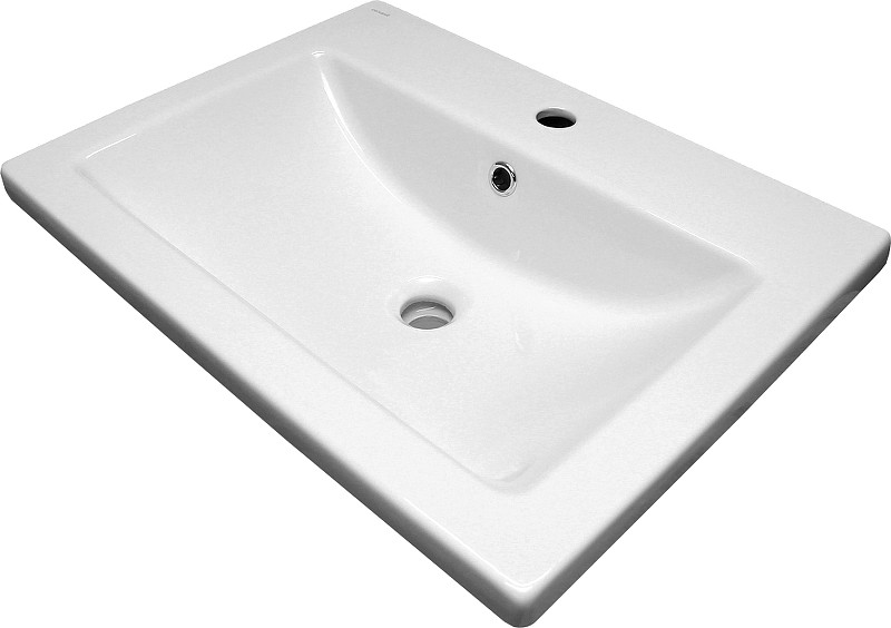 Тумба с раковиной DIWO Сочи 60 подвесная цвет Белый