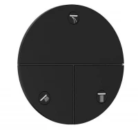 Переключатель потоков Hansgrohe ShowerSelect Comfort S 15558670 цвет Черный матовый