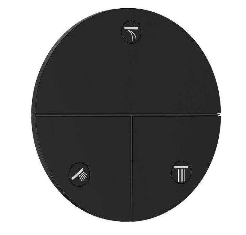 Переключатель потоков Hansgrohe ShowerSelect Comfort S 15558670 цвет Черный матовый