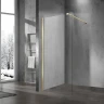 Душевая перегородка Vincea Walk-In 70 VSW-1H700CLG профиль Золото матовое стекло прозрачное