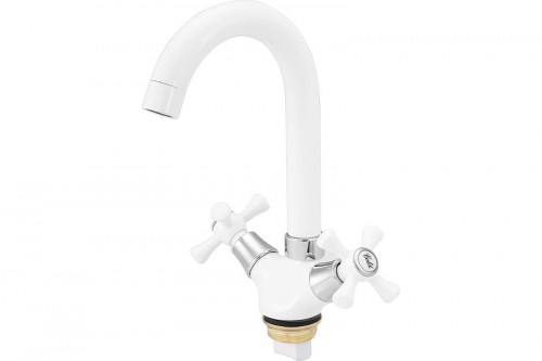 Смеситель для раковины Ekko E13332 цвет Белый